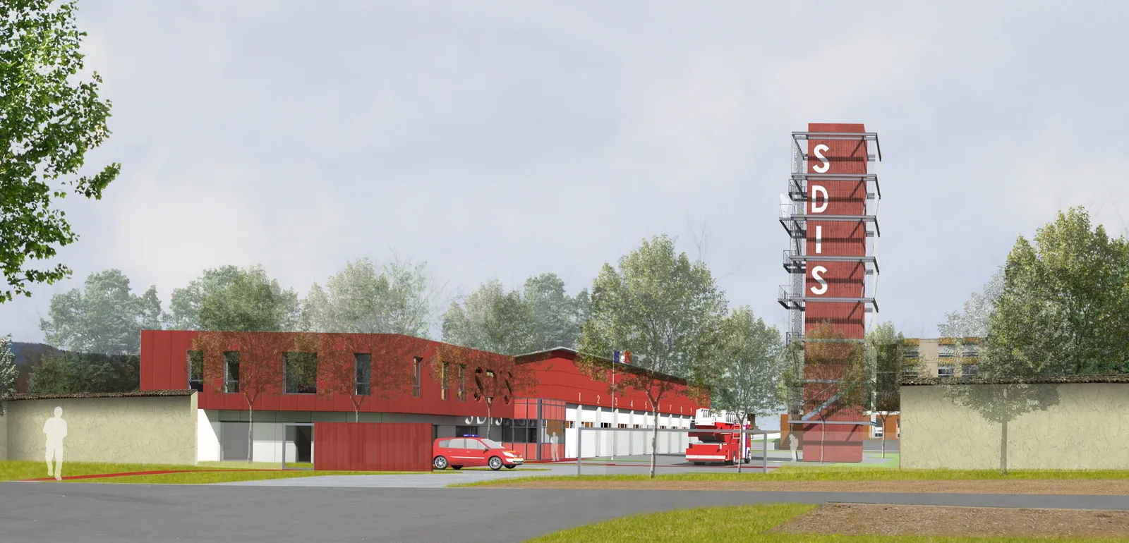 Centre de secours - SDIS