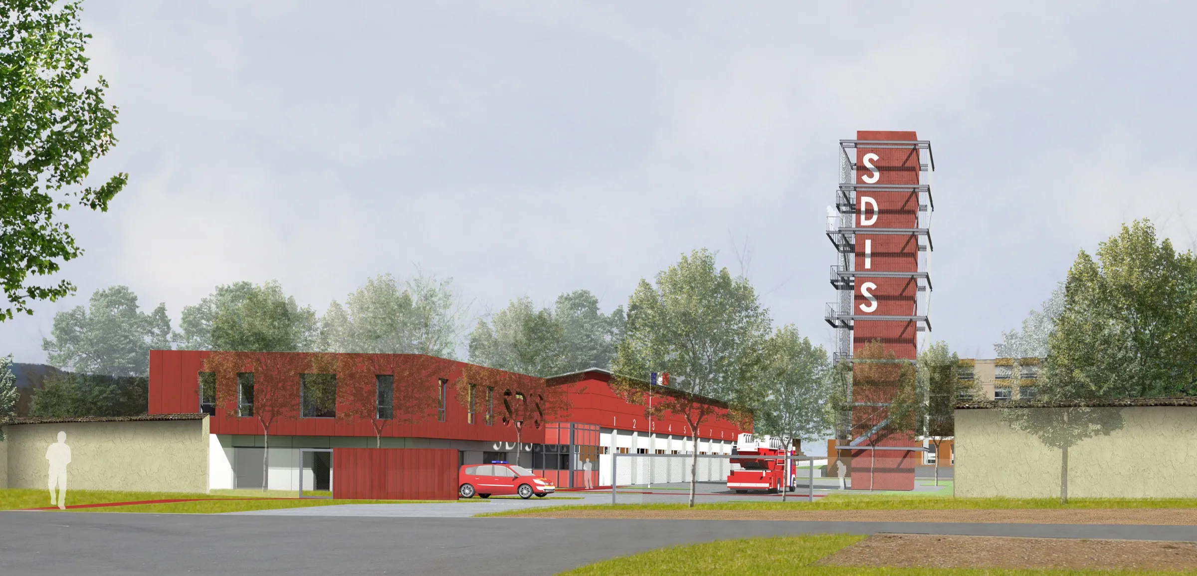 Centre de secours - SDIS