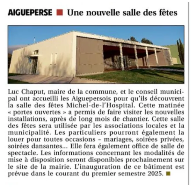 Salle d'Aigueperse